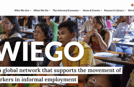 The New WIEGO Website is Live: Research Library, Worker Resource Hub & Much More